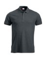 Heren Polo Clique Manhattan 028250 Antraciet melange